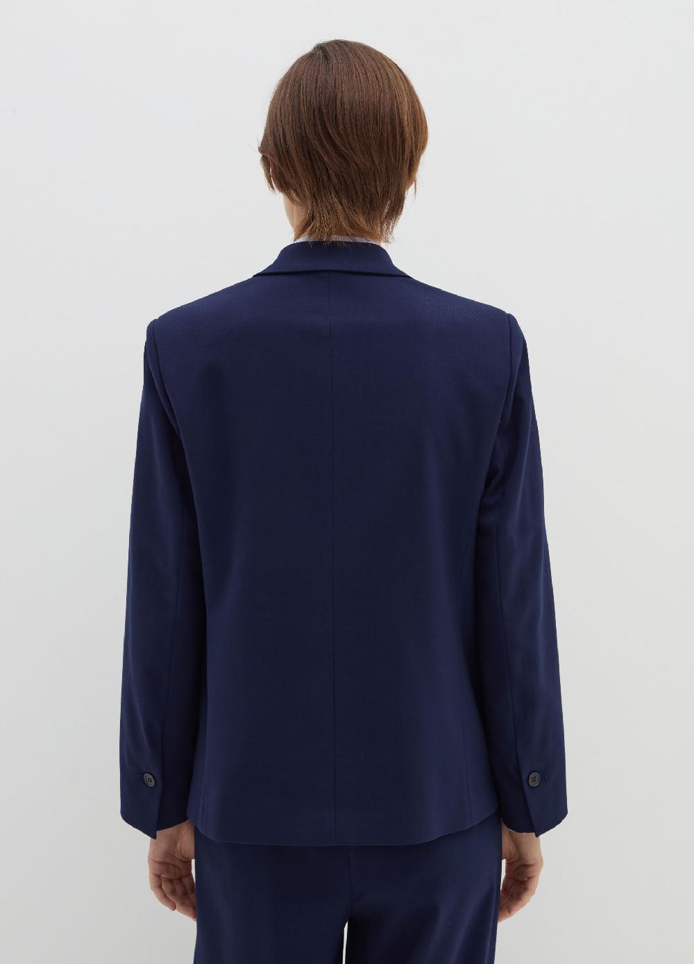 Stefanel Blazer doppiopetto in flanella In Linea
