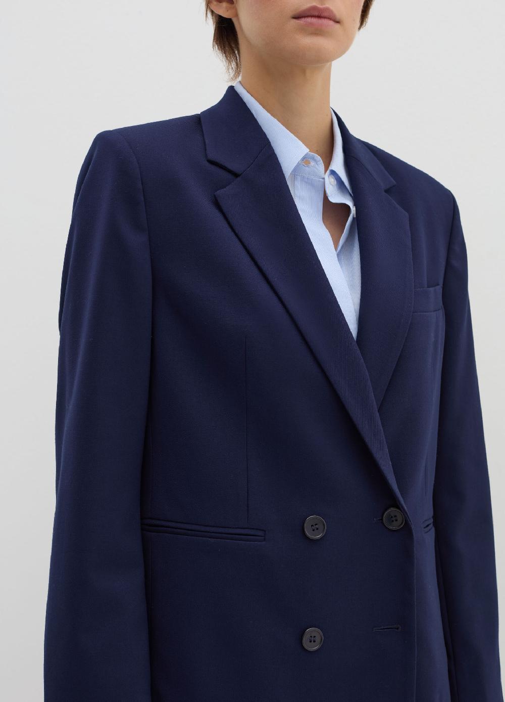 Stefanel Blazer doppiopetto in flanella In Linea