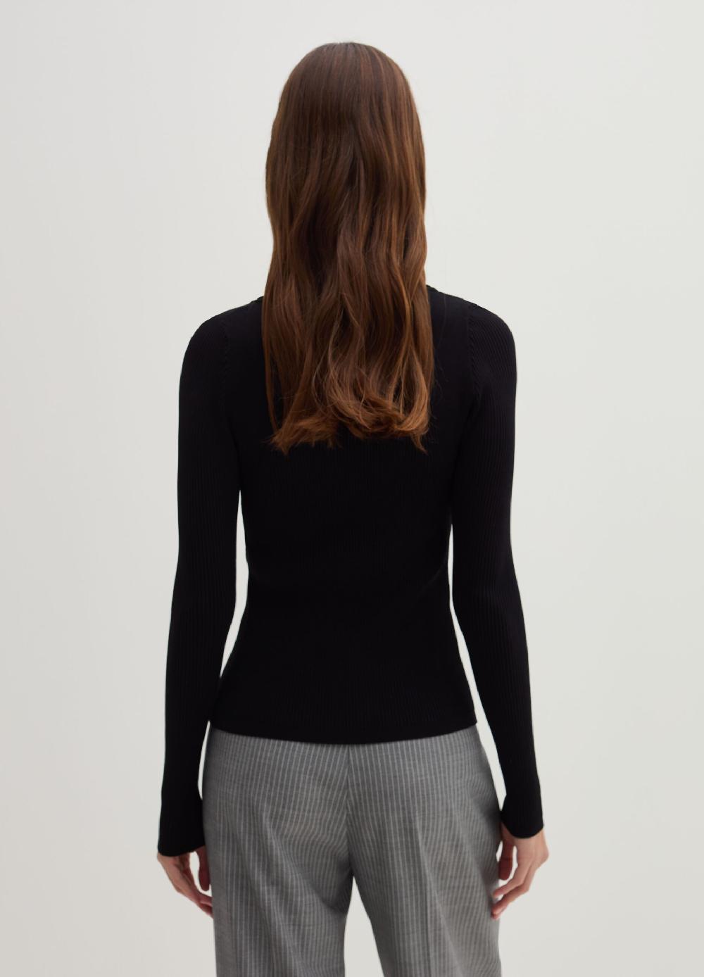 Stefanel Cardigan in crêpe con dettagli cut out Pezzi Unici