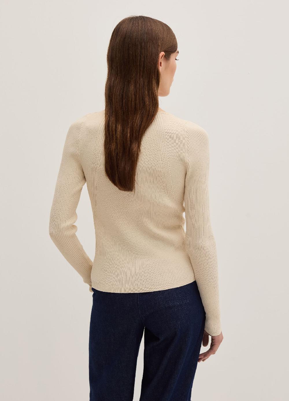 Stefanel Cardigan in crêpe con dettagli cut out Qualità Garantita
