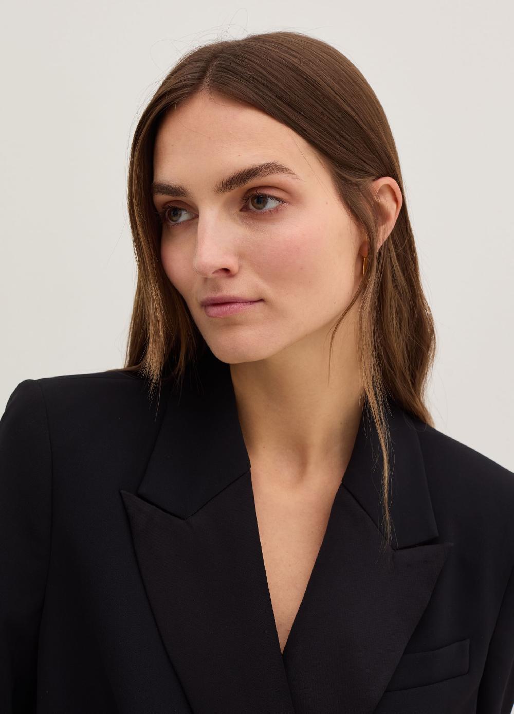 Stefanel Blazer doppiopetto in cadi tecnico Fino Al -60%