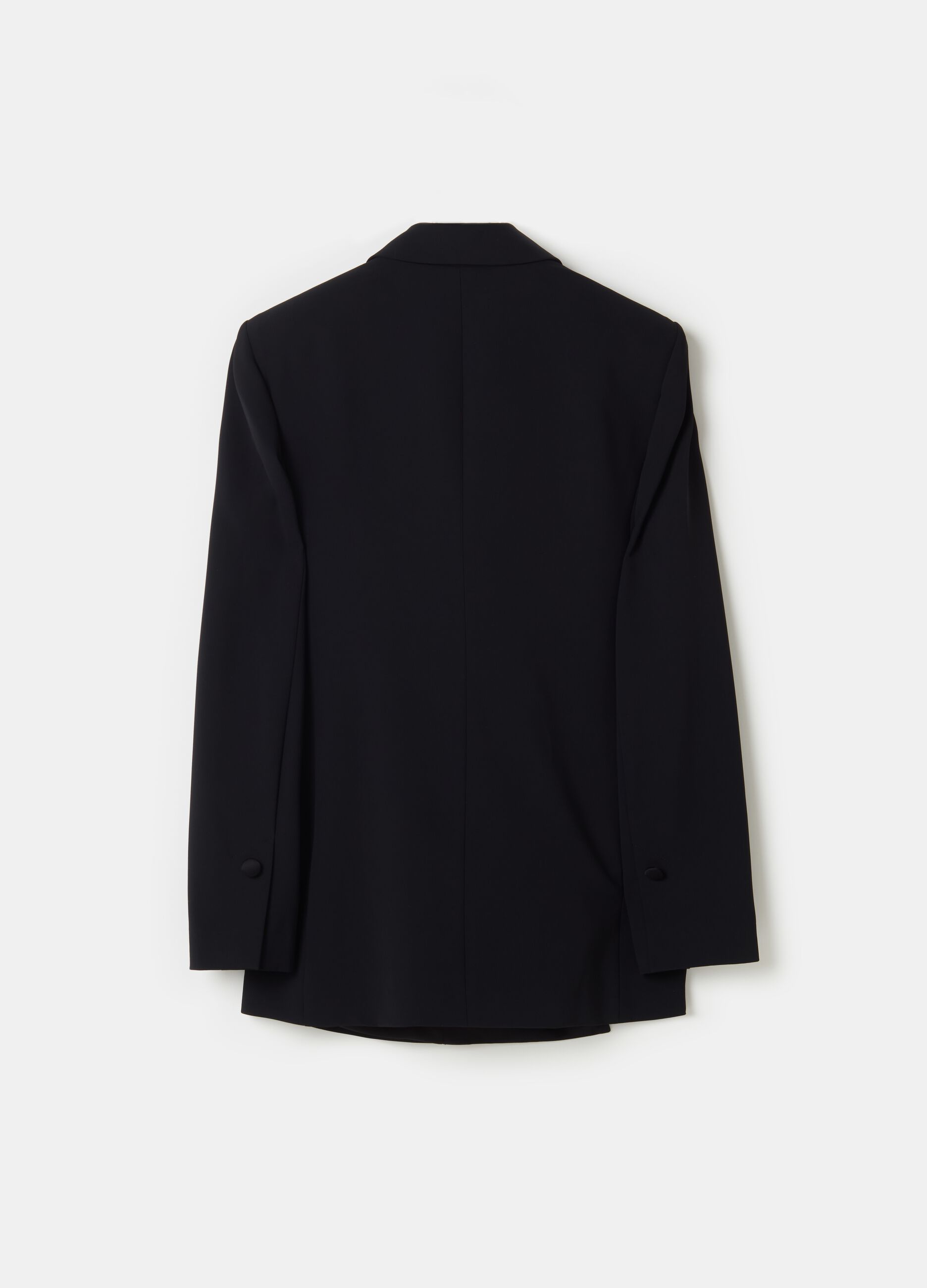Stefanel Blazer doppiopetto in cadi tecnico Fino Al -60%