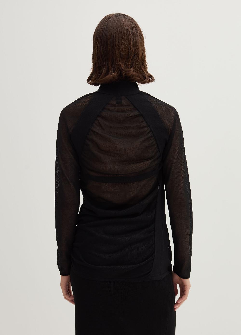 Stefanel Maglia effetto trasparenza con maniche raglan Novità