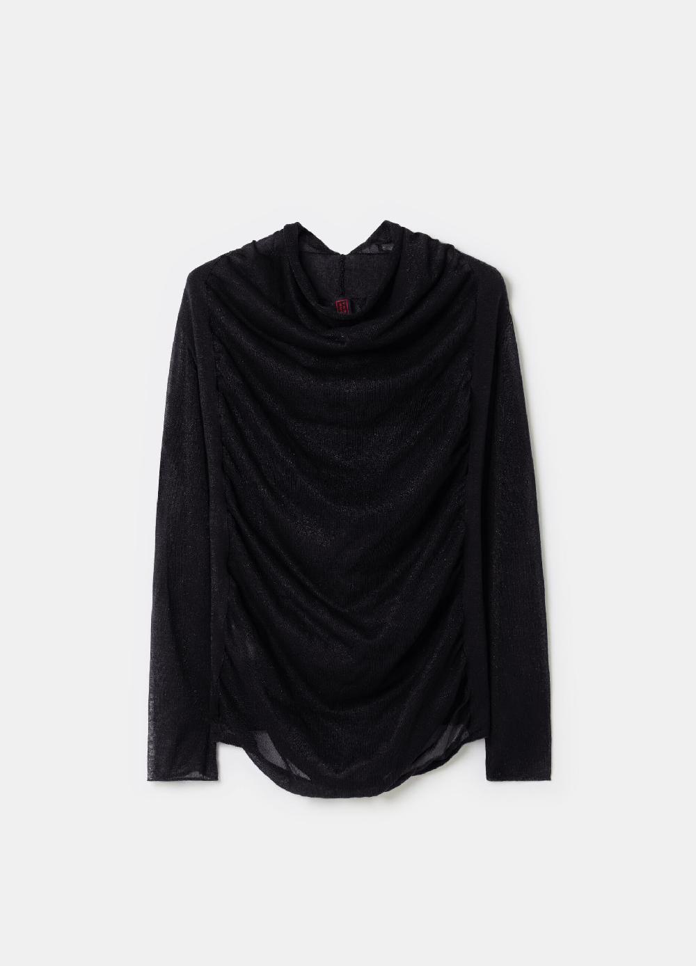 Stefanel Maglia effetto trasparenza con maniche raglan Novità