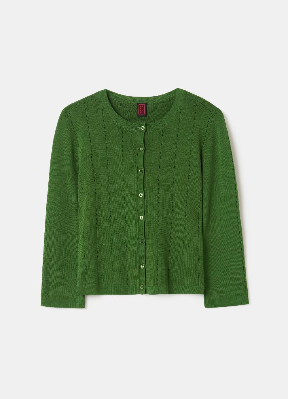 Stefanel Cardigan con maniche a tre quarti Offerta