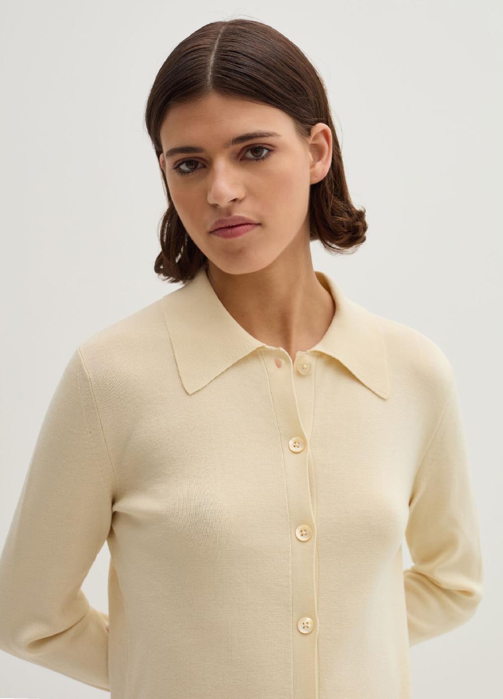 Stefanel Vestito corto chemisier in maglia Economico
