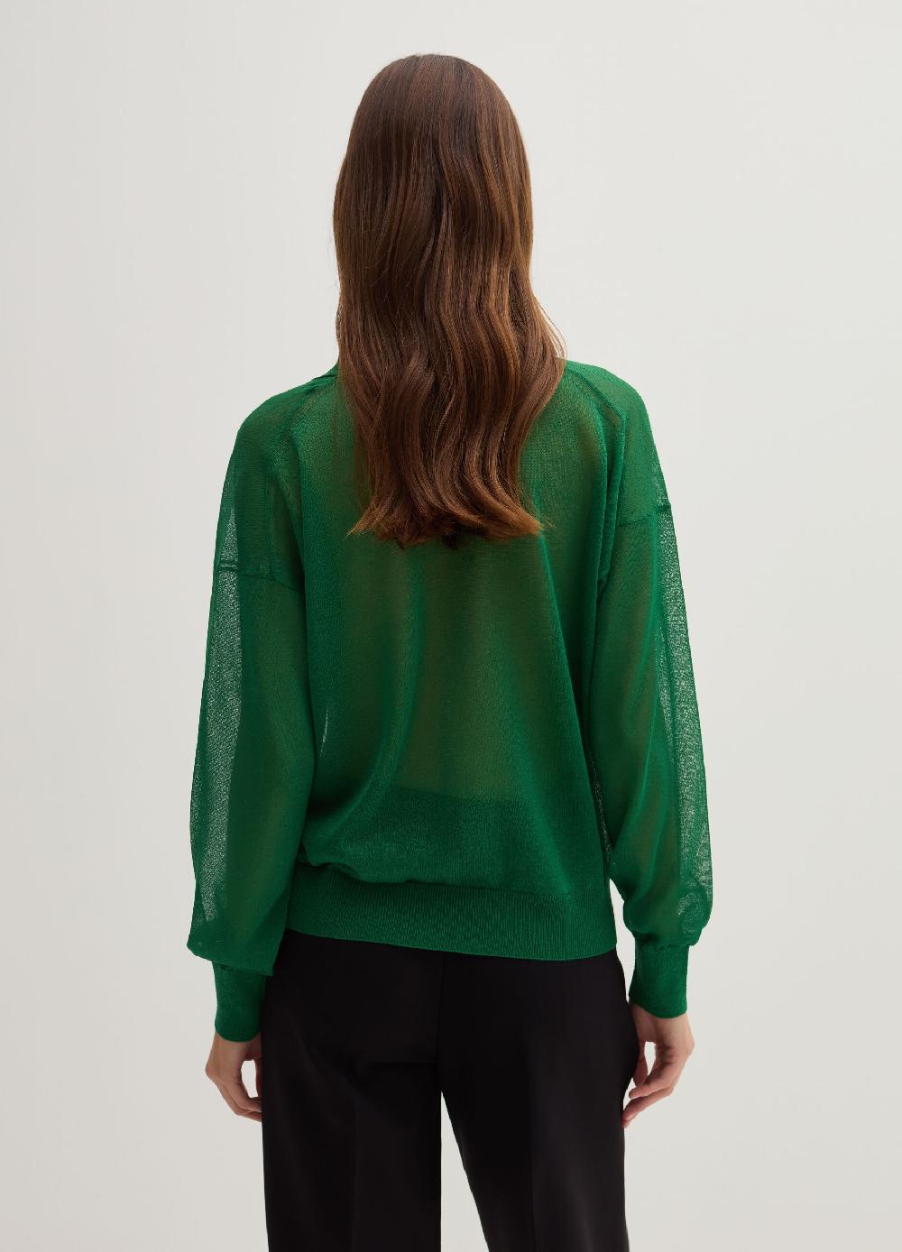 Stefanel Cardigan effetto trasparenza Saldi