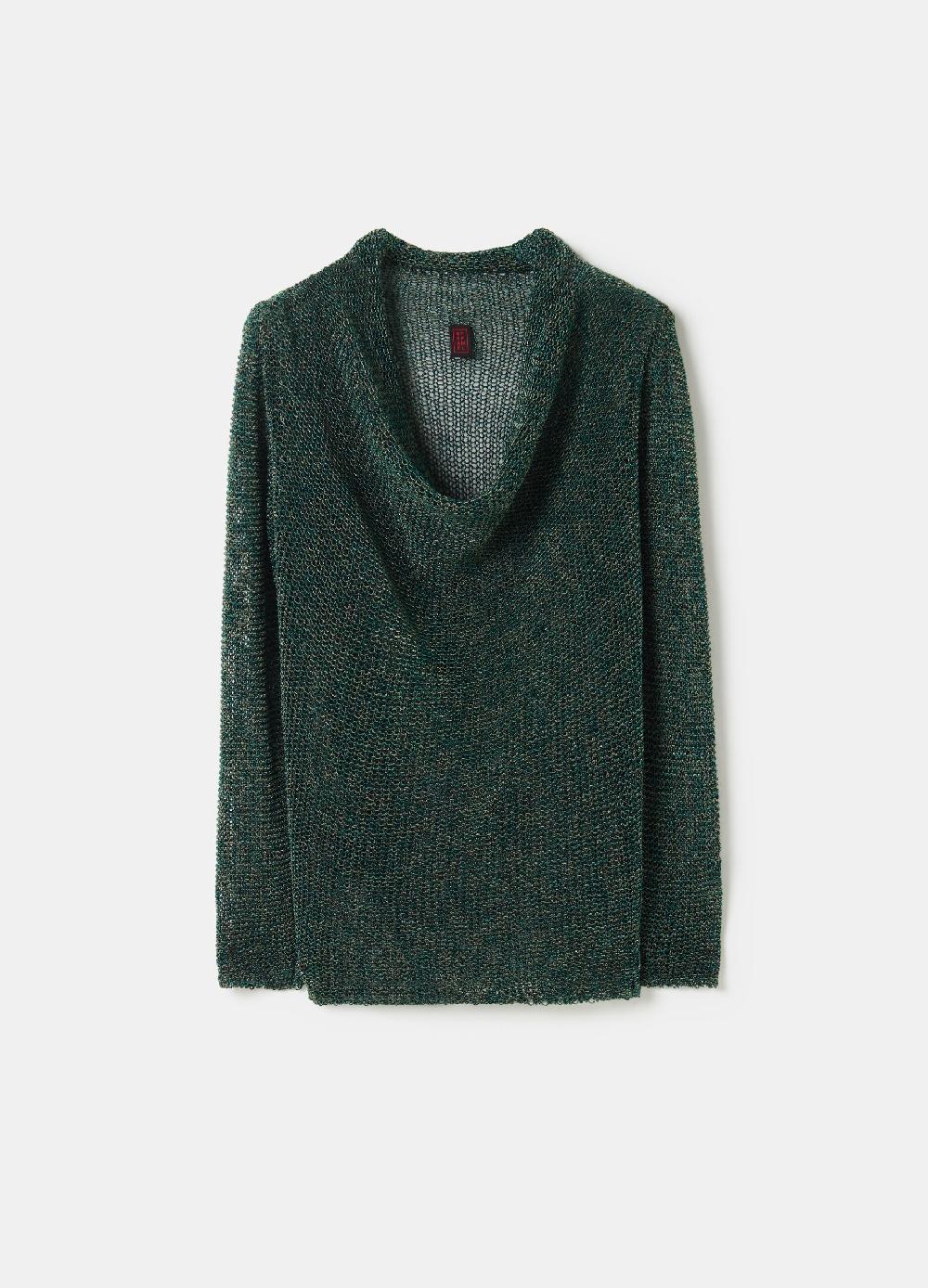 Stefanel Maglia semilucida traforata jacquard Vendita Economica
