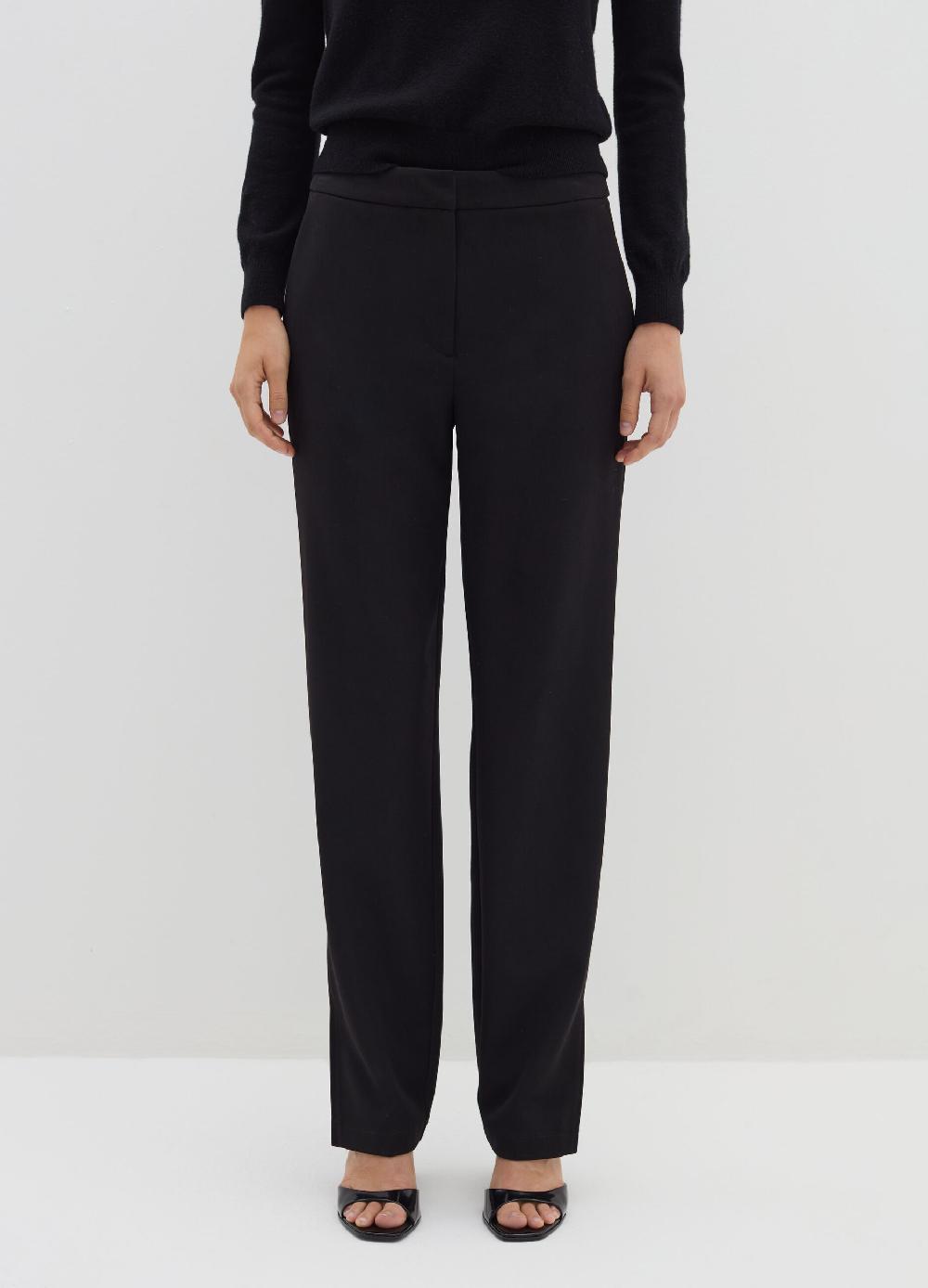 Stefanel Pantalone flare fit in poly stretch Moda