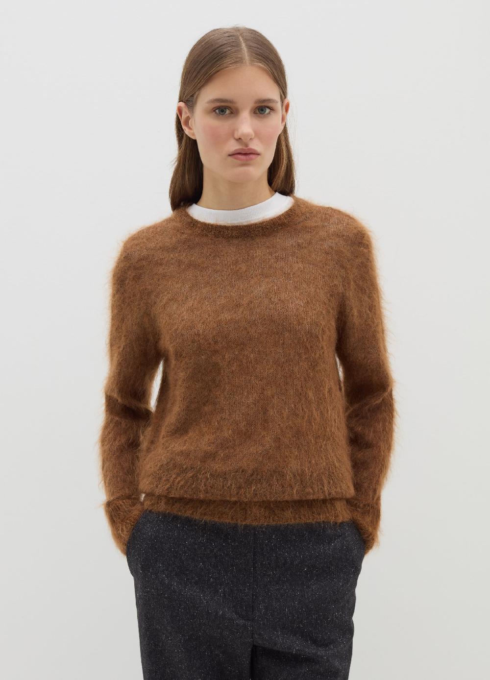 Stefanel Pullover ultra leggero in filato peloso Qualità