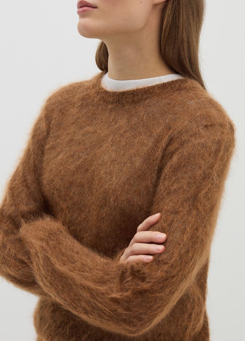 Stefanel Pullover ultra leggero in filato peloso Qualità