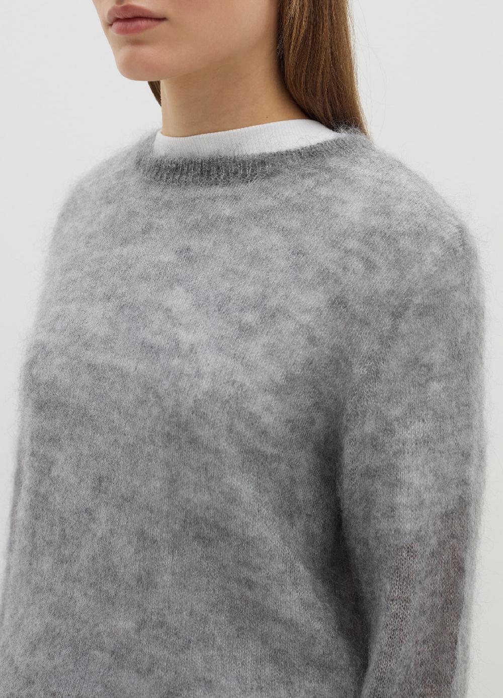 Stefanel Pullover ultra leggero in filato peloso Vendita