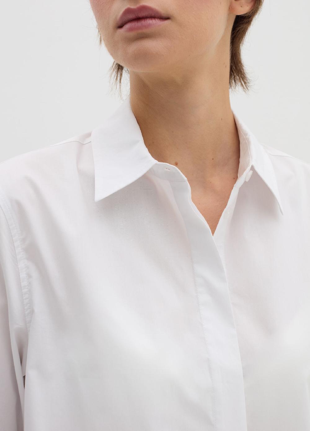 Stefanel Camicia regular fit in popeline Pezzi Unici