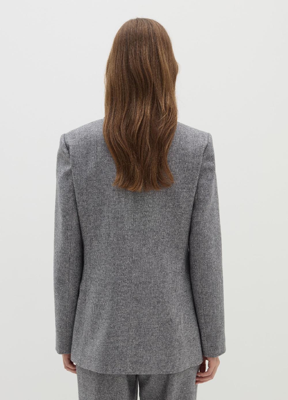 Stefanel Blazer doppiopetto in tweed Negozi Online