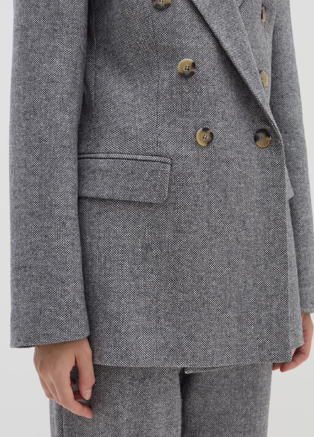 Stefanel Blazer doppiopetto in tweed Negozi Online