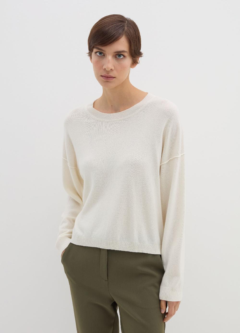 Stefanel Pullover oversize con scollo rotondo Sottocosto
