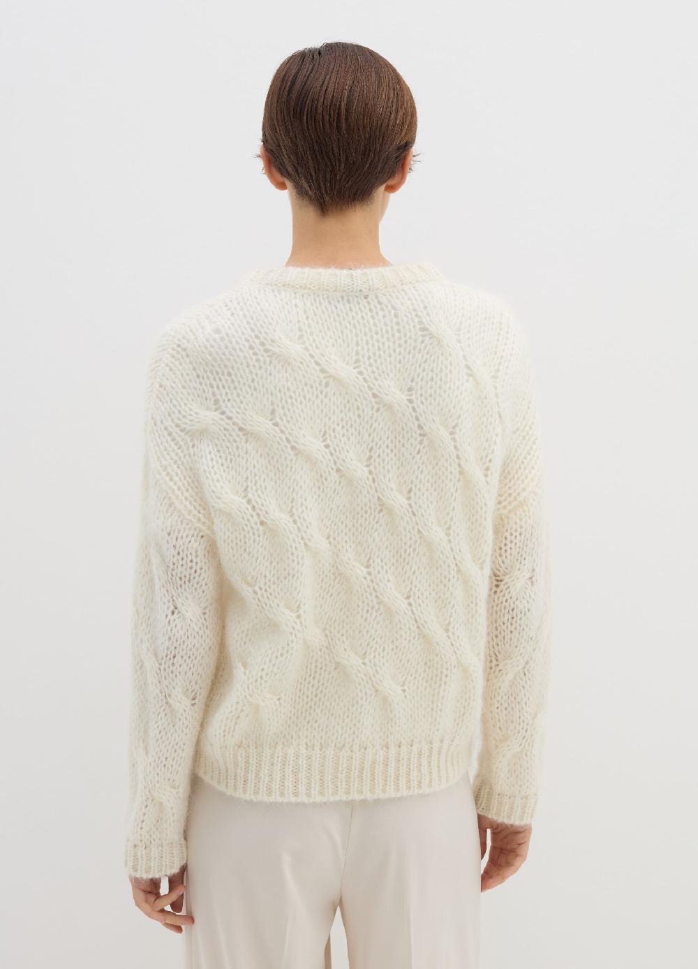 Stefanel Pullover oversize a treccia Outlet