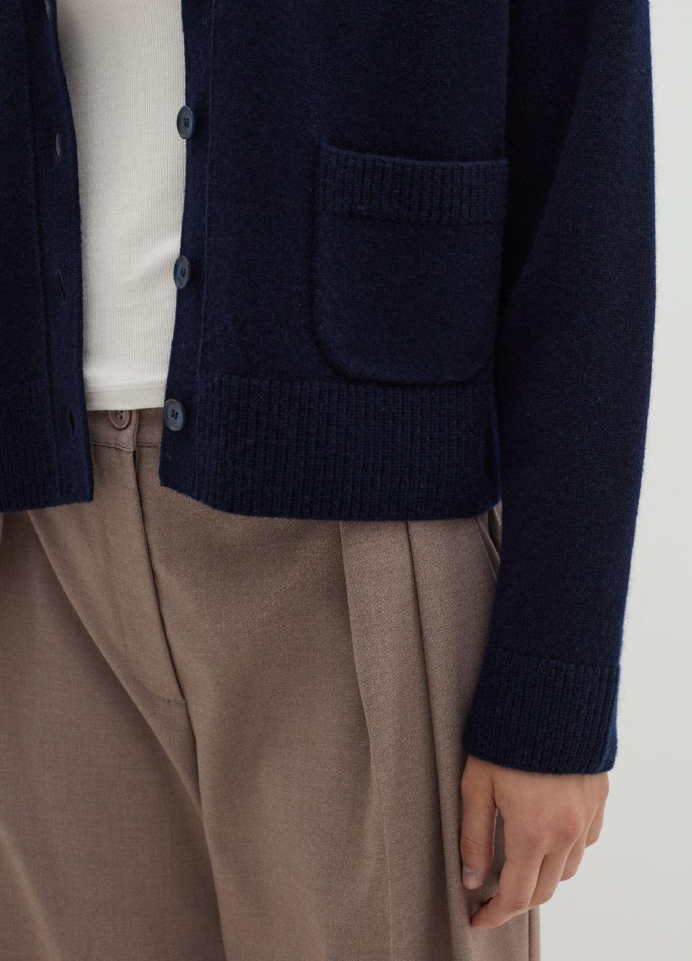 Stefanel Cardigan in lana e cashmere con scollo a V Saldi
