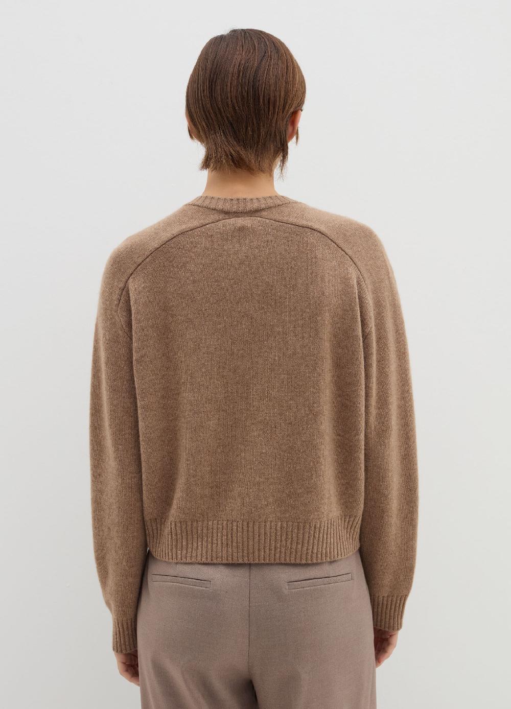 Stefanel Pullover in cashmere con scollo a V In Linea