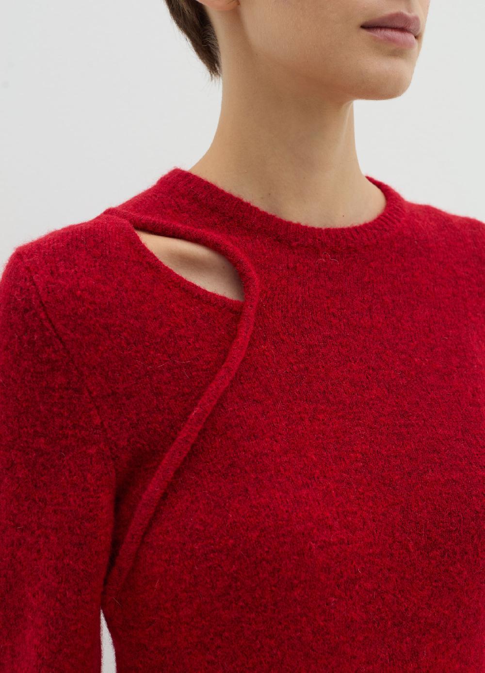 Stefanel Pullover con dettaglio cut out In Saldo
