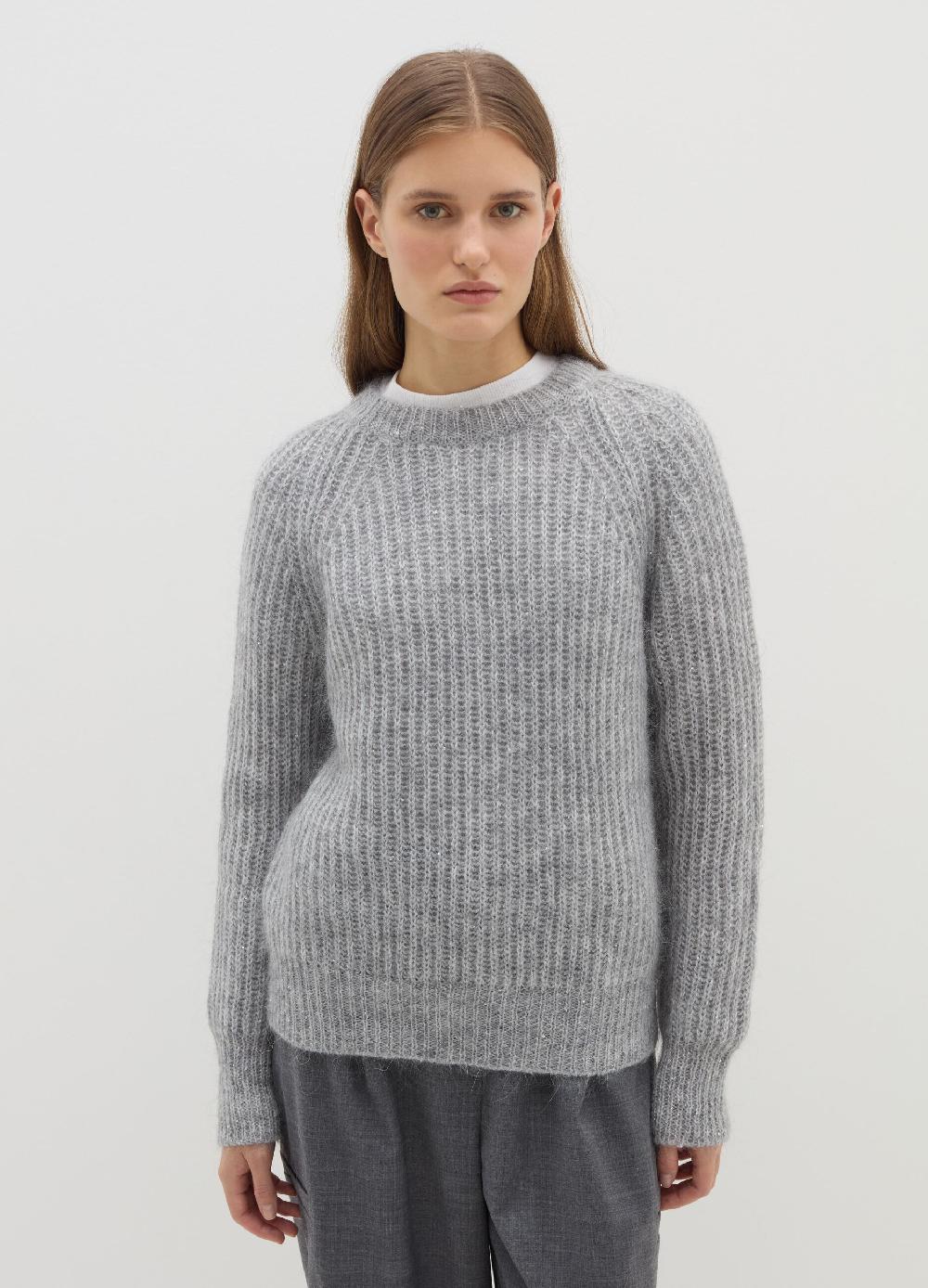 Stefanel Pullover a coste inglesi con micro paillettes 2025