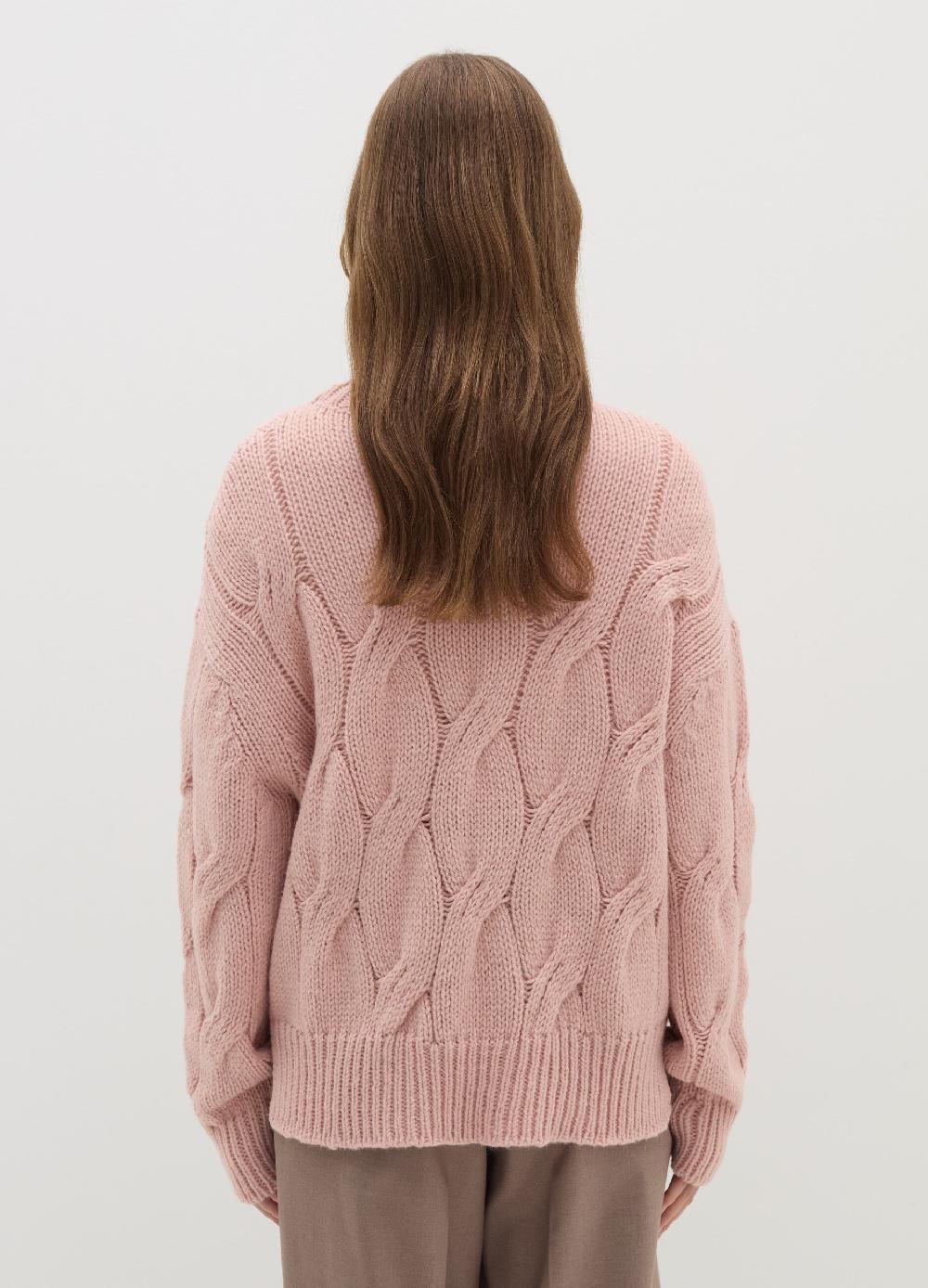 Stefanel Pullover oversize con lavorazione a treccia 2025