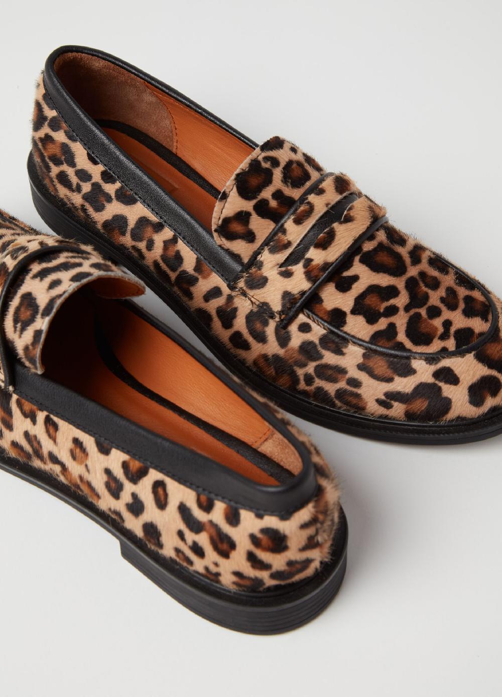 Stefanel Mocassino in cavallino animalier Fino Al -60%