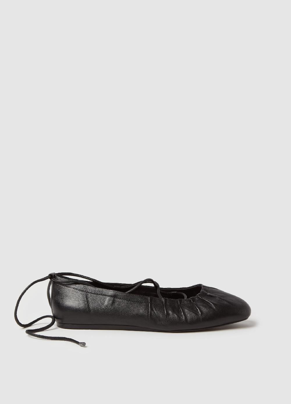 Stefanel Ballerina in pelle con laccetto Offerta