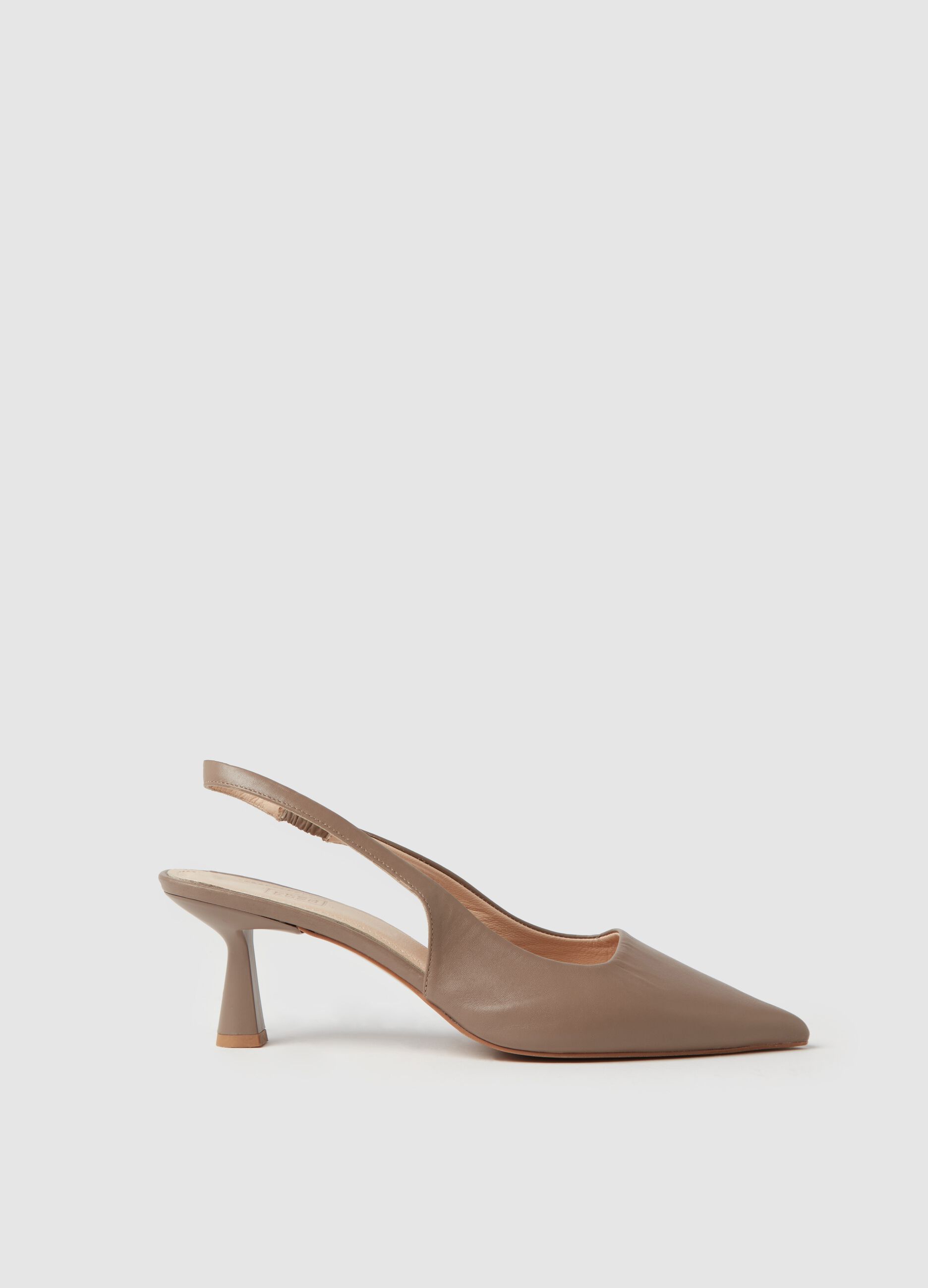 Stefanel Slingback a punta in pelle Economico