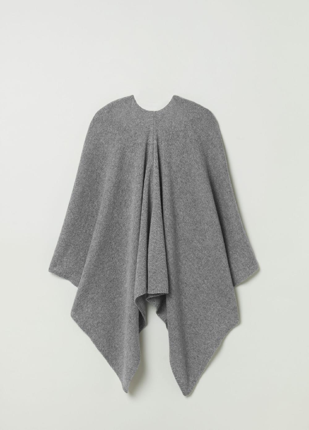 Stefanel Poncho in lana e mohair Offerte