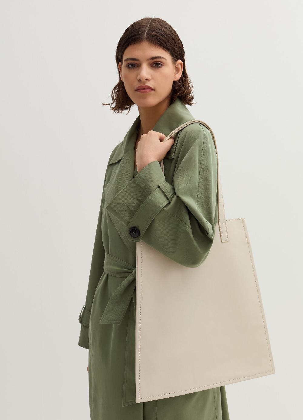 Stefanel Borsa shopper double face in pelle