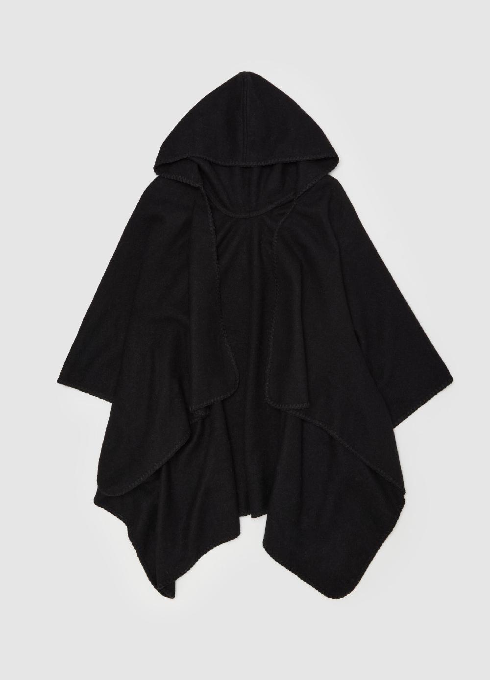 Stefanel Poncho aperto con cappuccio Promozione Limitata