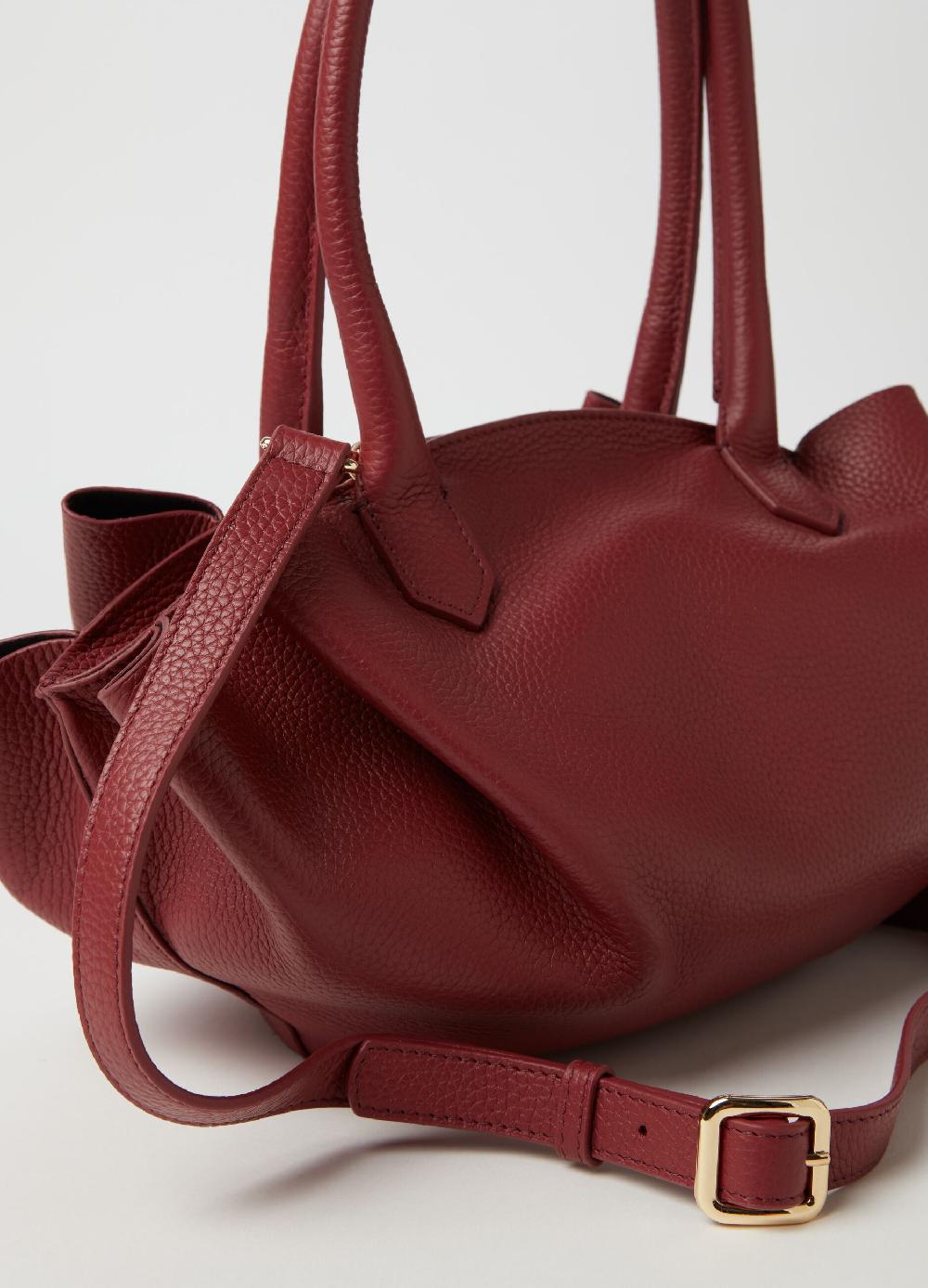 Stefanel Borsa shopper in pelle martellata Novità
