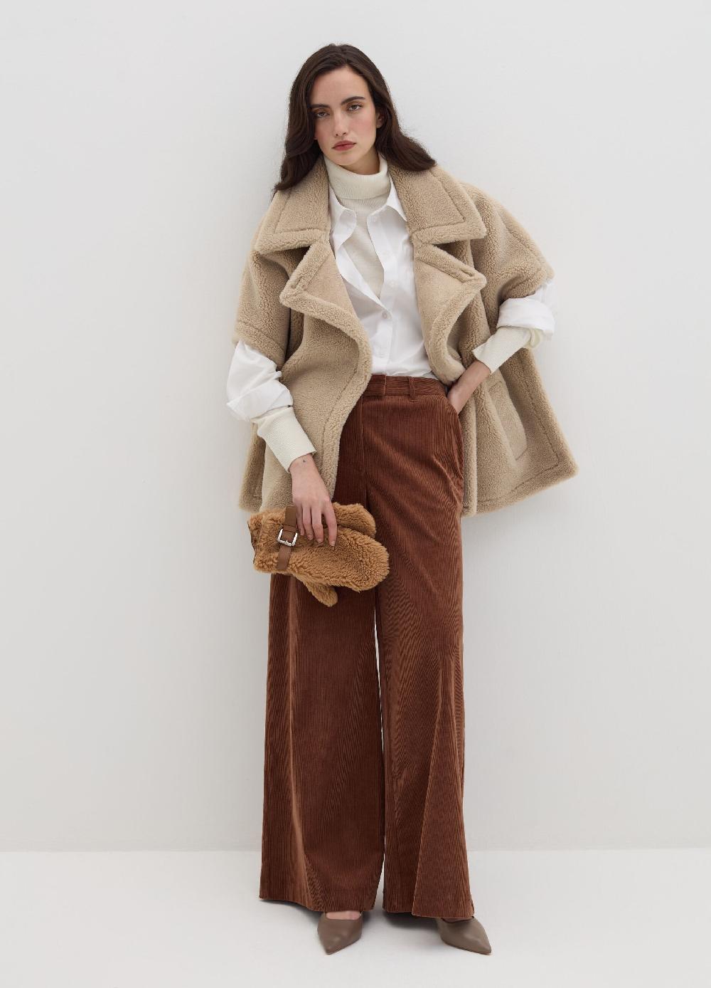 Stefanel Muffole in sherling Online