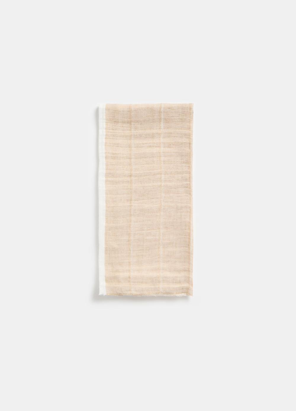 Stefanel Pashmina in lino e modal In Vendita