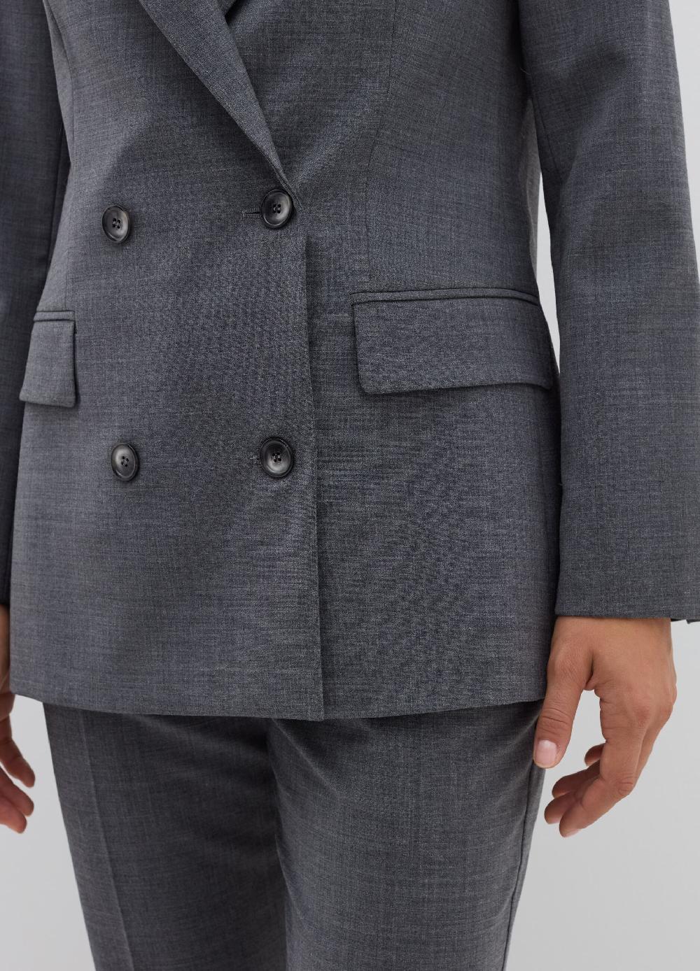 Stefanel Blazer doppiopetto in fresco lana Promozione temporanea
