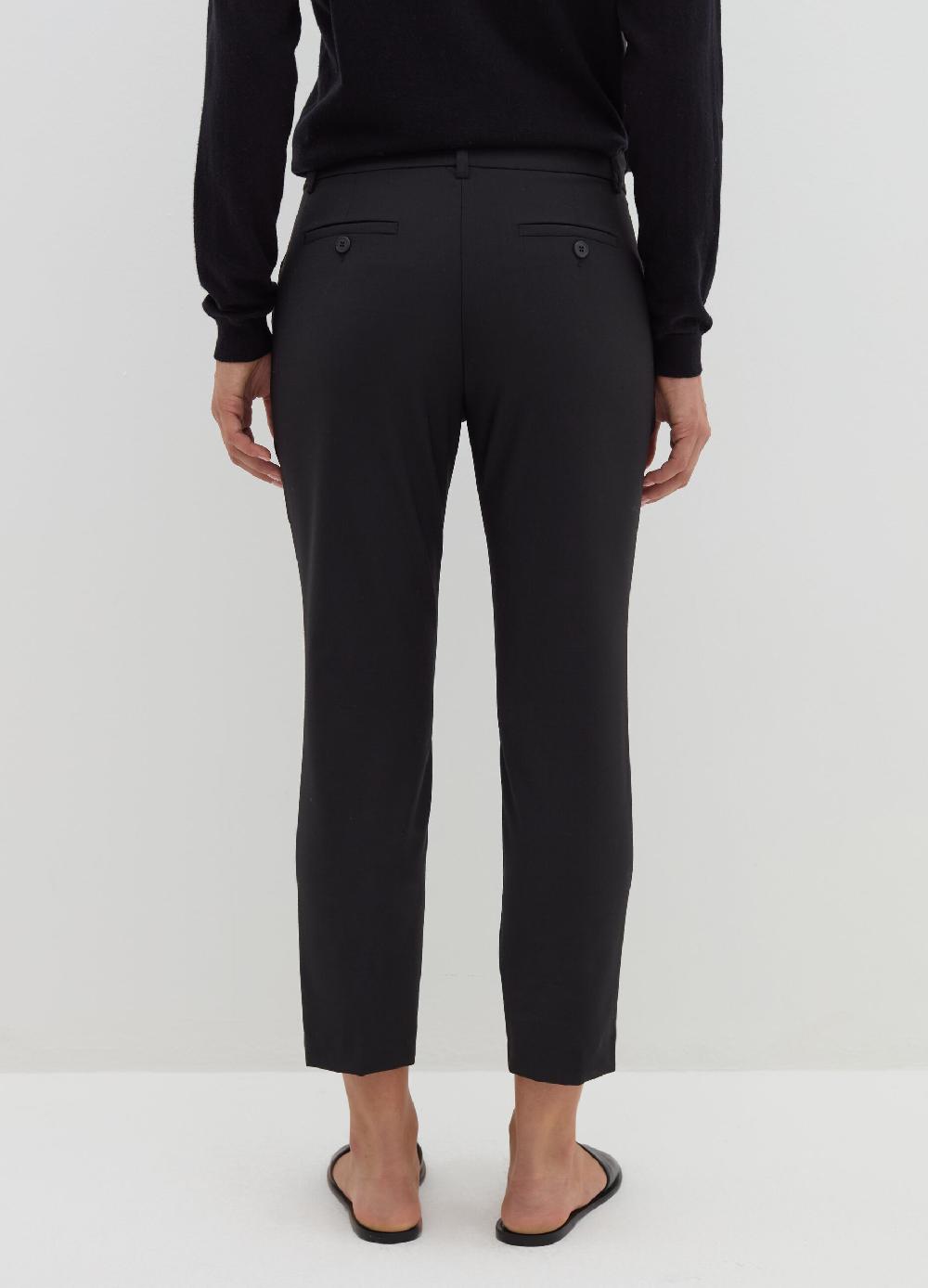 Stefanel Pantalone a sigaretta in frescolana Moda