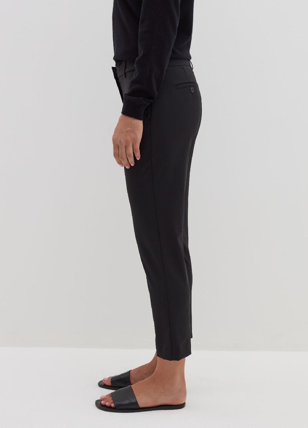 Stefanel Pantalone a sigaretta in frescolana Moda