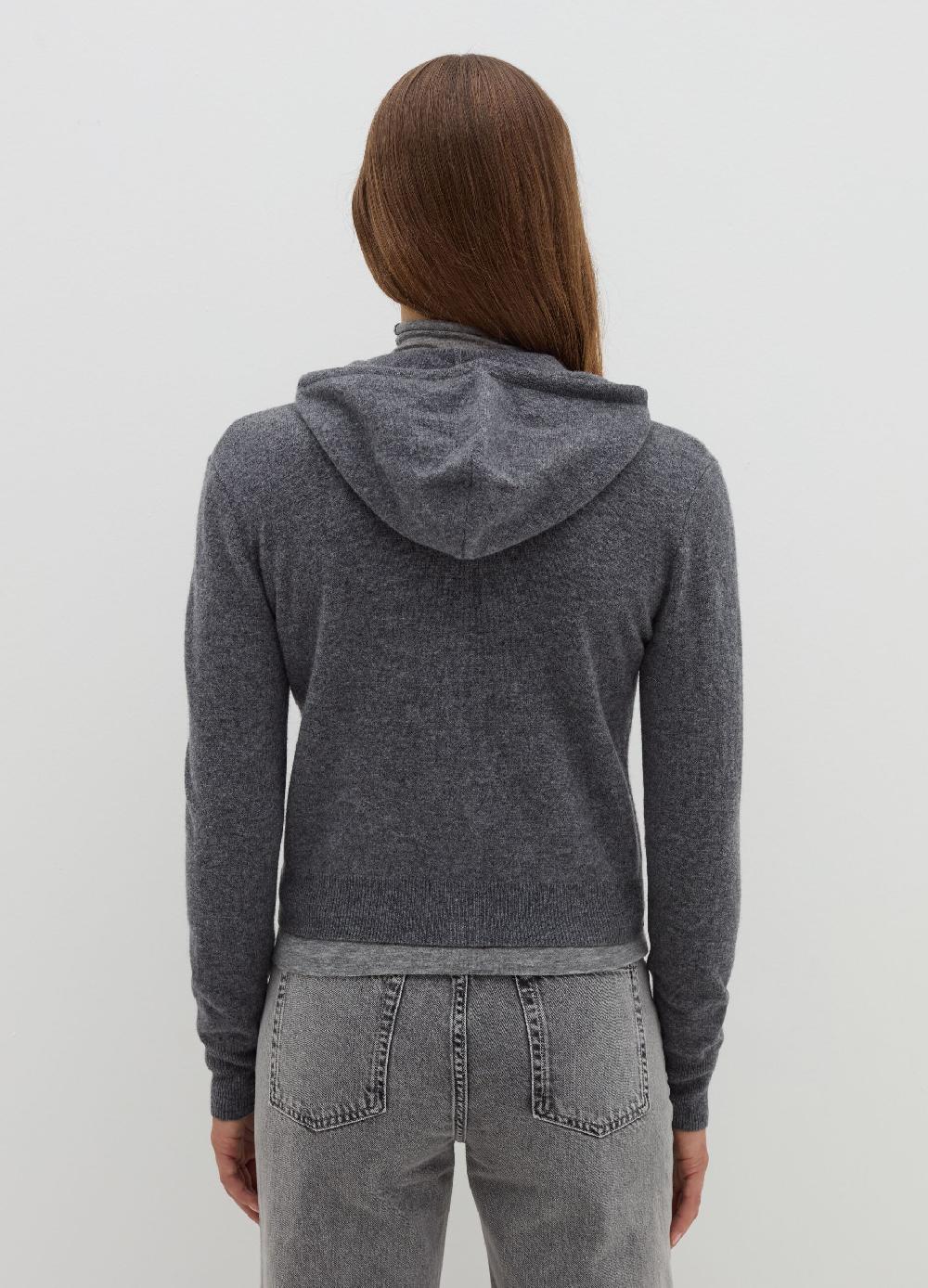 Stefanel Cardigan in lana e cashmere con cappuccio 2025
