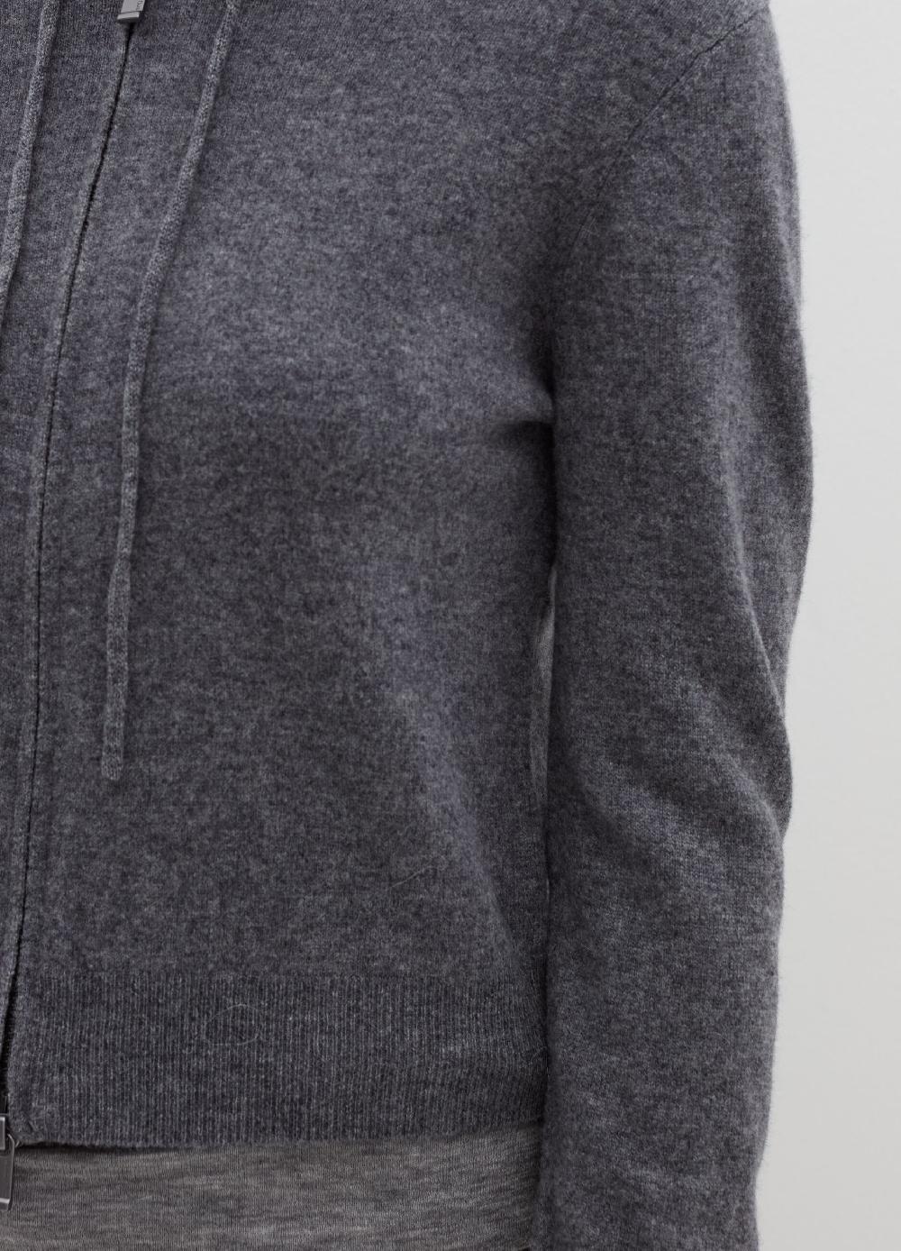 Stefanel Cardigan in lana e cashmere con cappuccio 2025