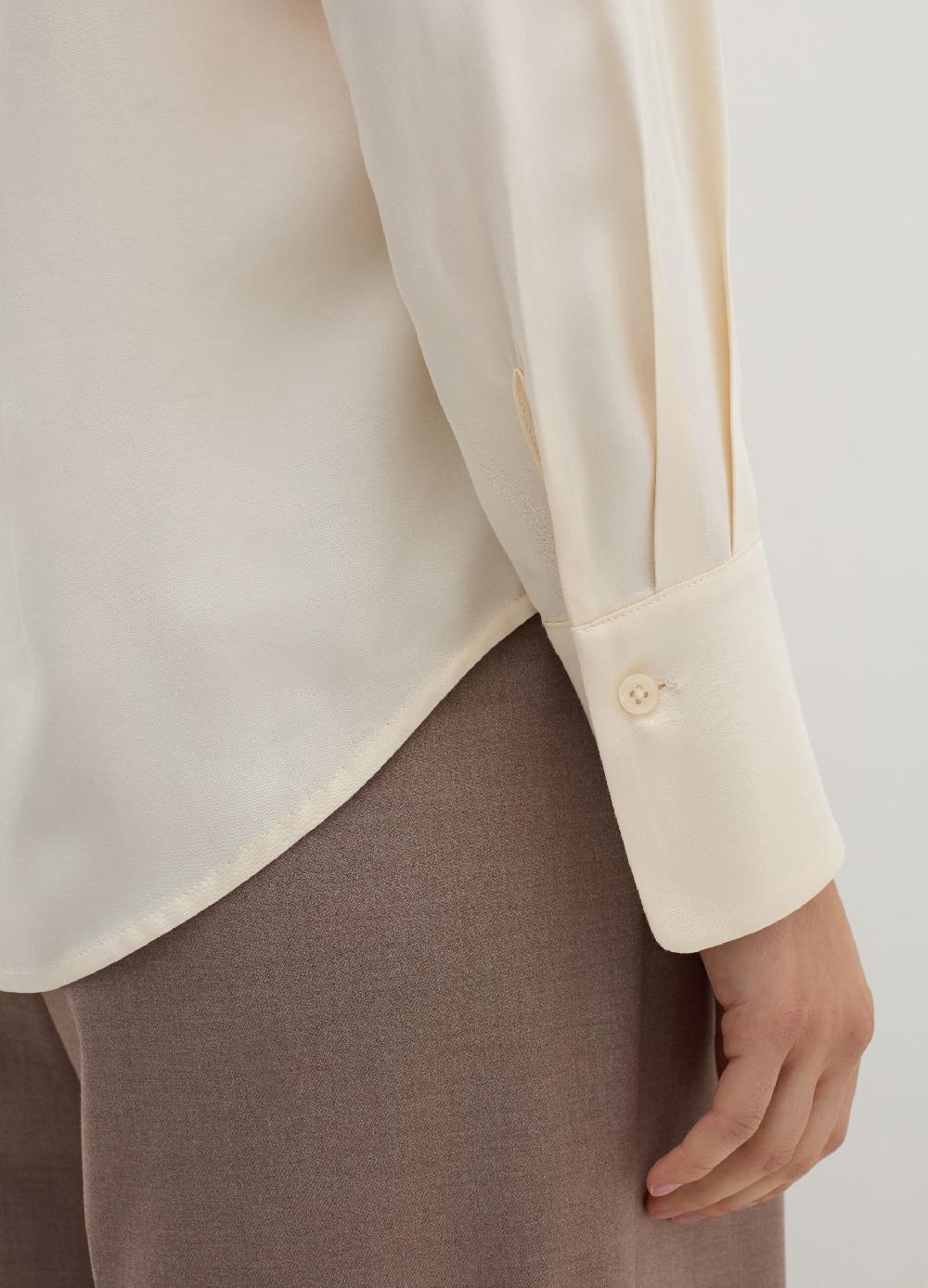 Stefanel Camicia in seta effetto satin 2025