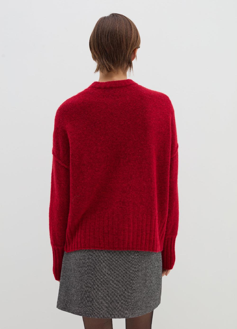 Stefanel Pullover in filato di misto lana e alpaca Promozione
