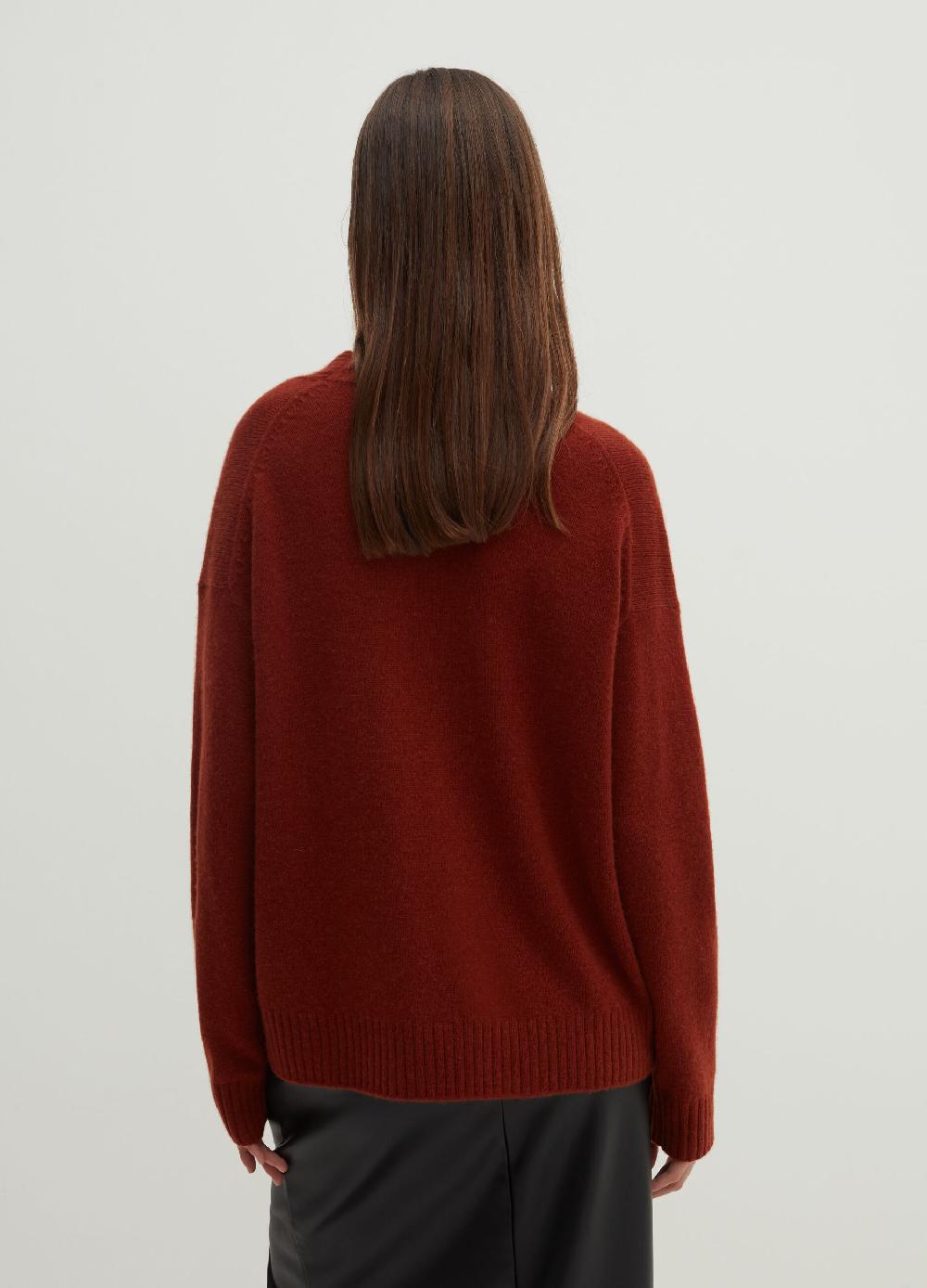Stefanel Pullover in cashmere con scollo a V Pezzi Unici