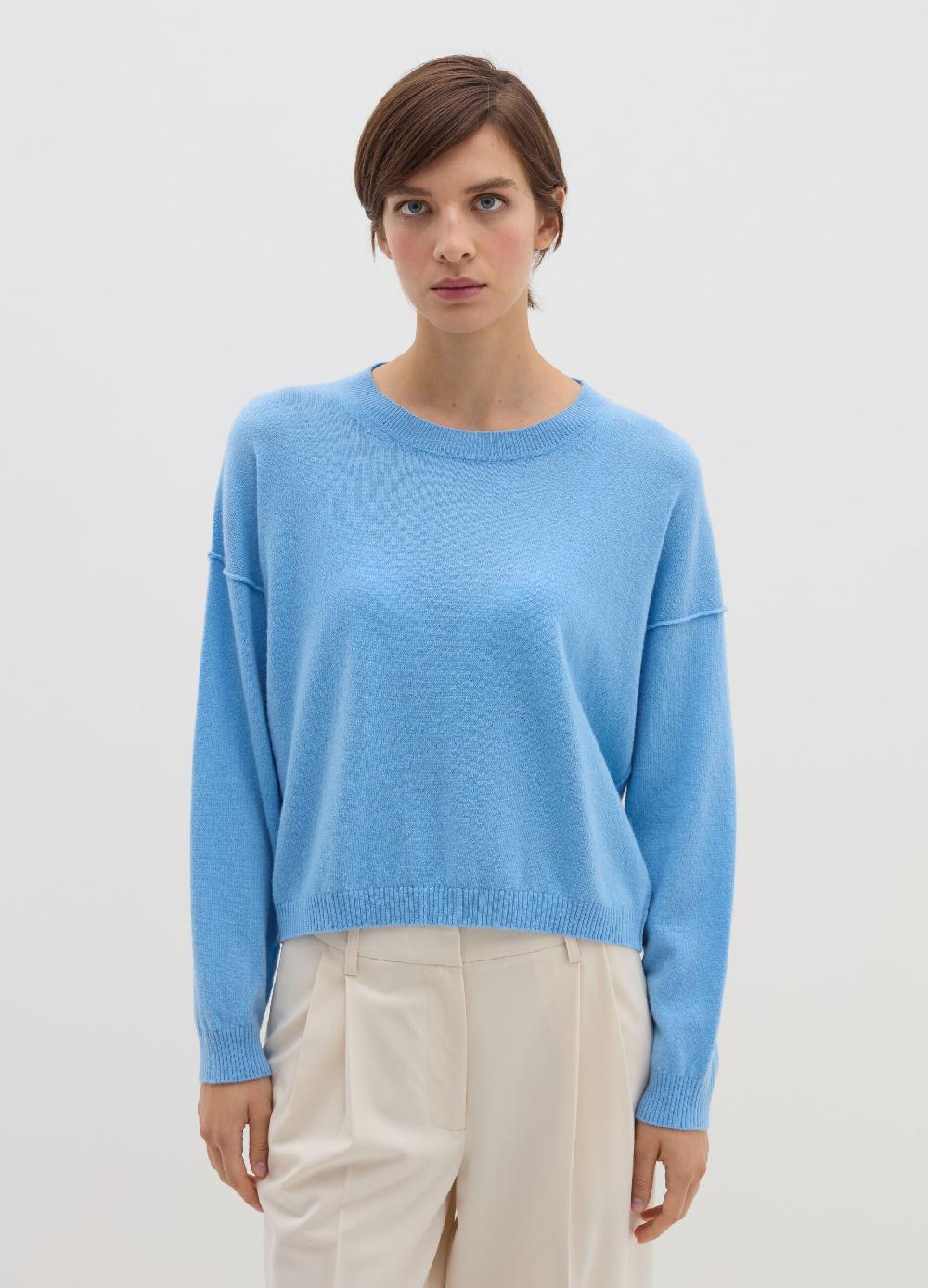Stefanel Pullover oversize con scollo rotondo Qualità Garantita
