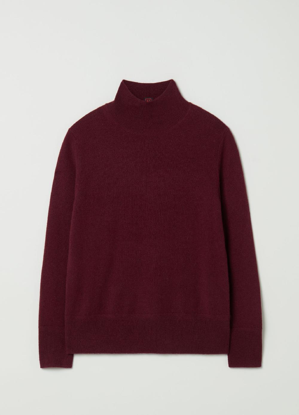Stefanel Pullover in cashmere a collo alto Acquista Ora