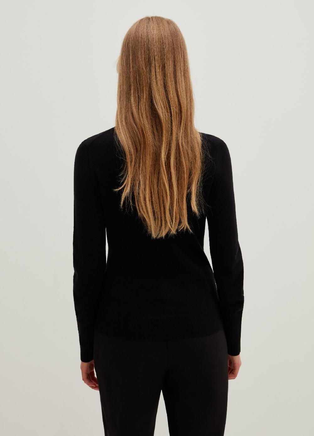 Stefanel Pullover in lana e seta a collo alto Promozione Limitata