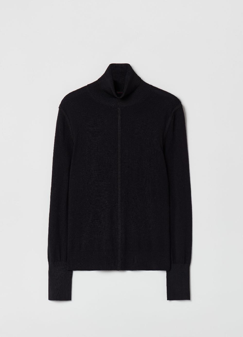 Stefanel Pullover in lana e seta a collo alto Promozione Limitata