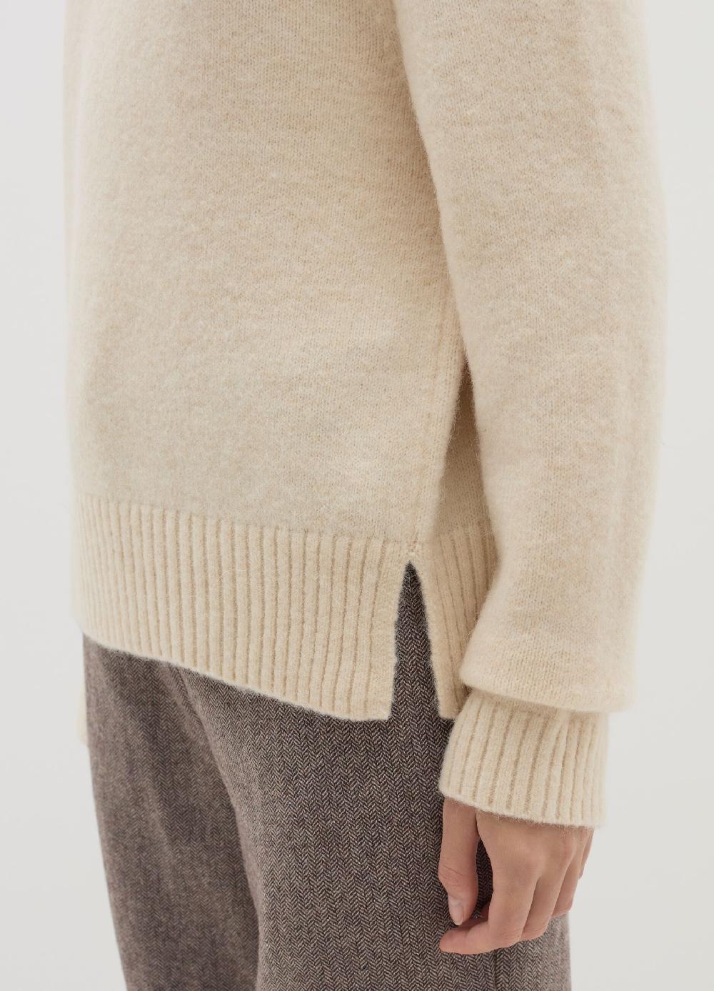 Stefanel Pullover a collo alto in alpaca e lana Online