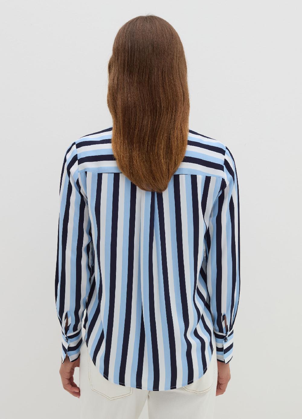 Stefanel Camicia in viscosa satin Saldi
