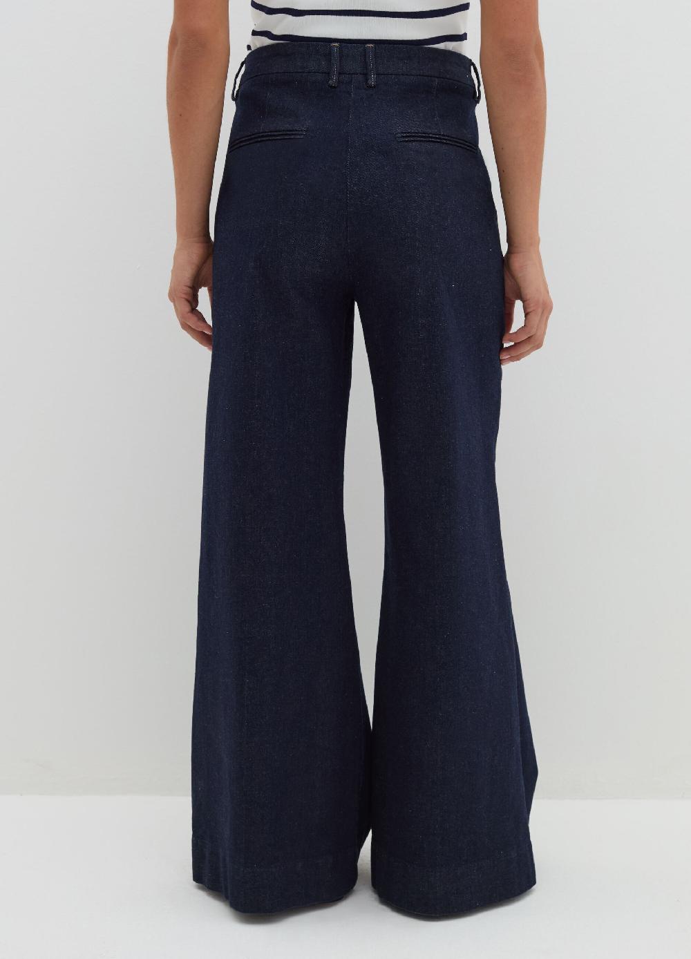 Stefanel Jeans a gamba larga Vendita Economica